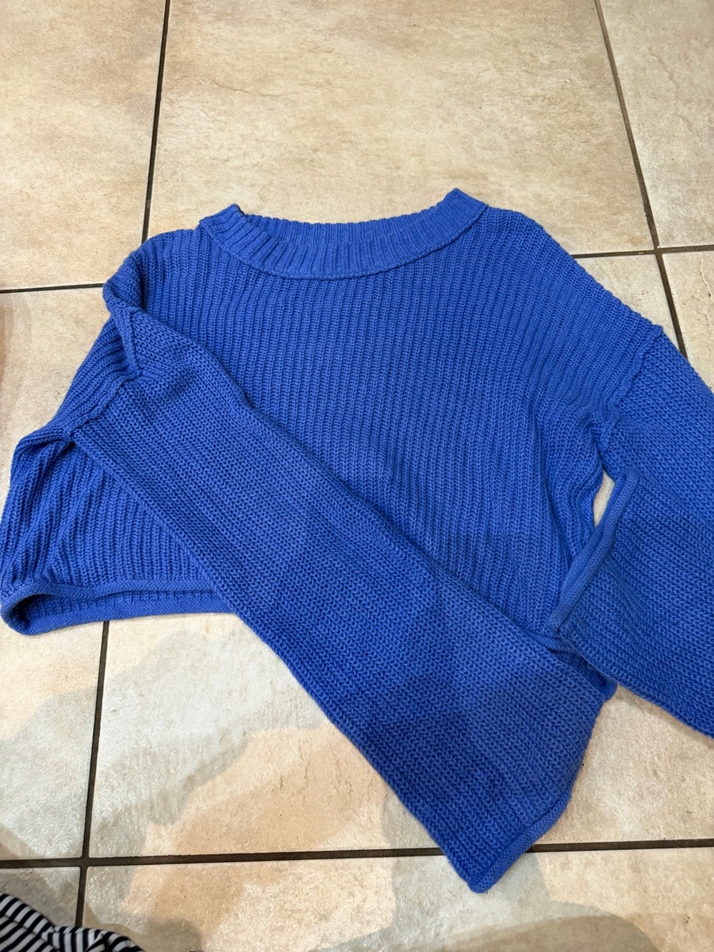 wild fable Royal Blue Crewneck Knit Sweater